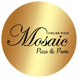 Mosaic Pizza and Pasta Braintree logo.